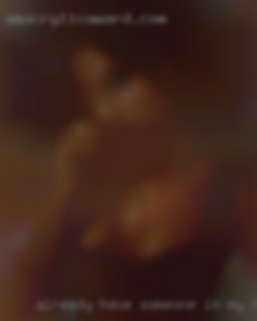 Already have someone in my nude life.